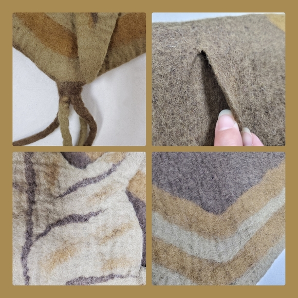 Vintage leaf bag - Picture 3 of 8